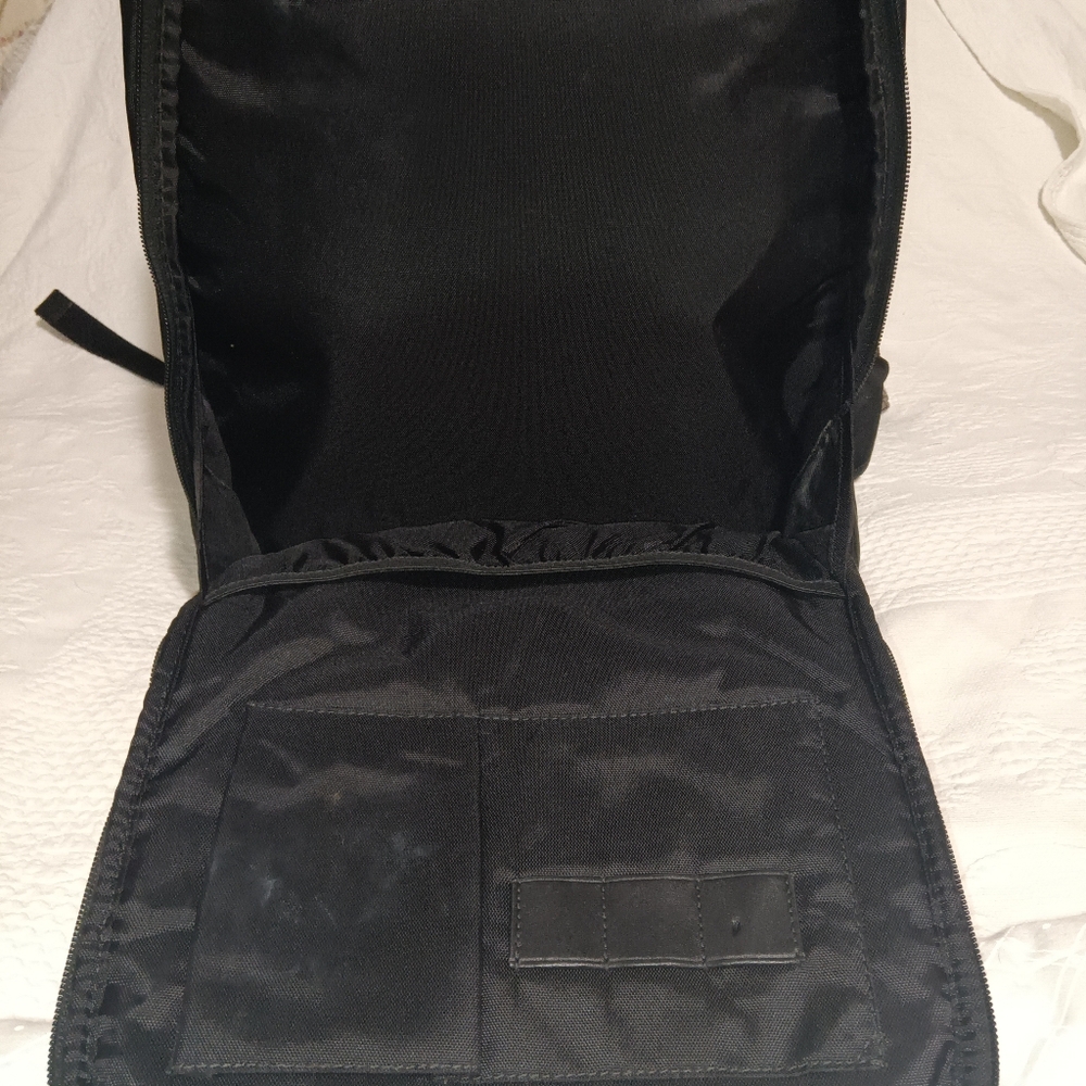 Coach Backpack Rucksack Nylon Black F77194 Laptop Bag Travel Voyage - Picture 5 of 8